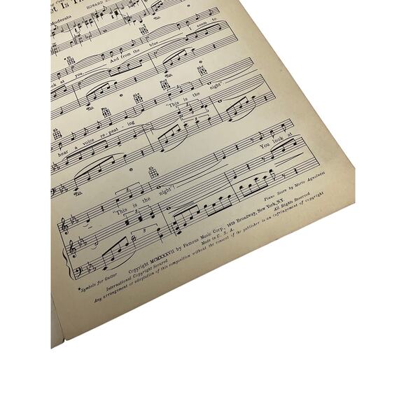 Sweet Is The Word For You Sheet Music 1937 Waikiki Wedding Robin Rainger Crosby - Picture 4 of 5